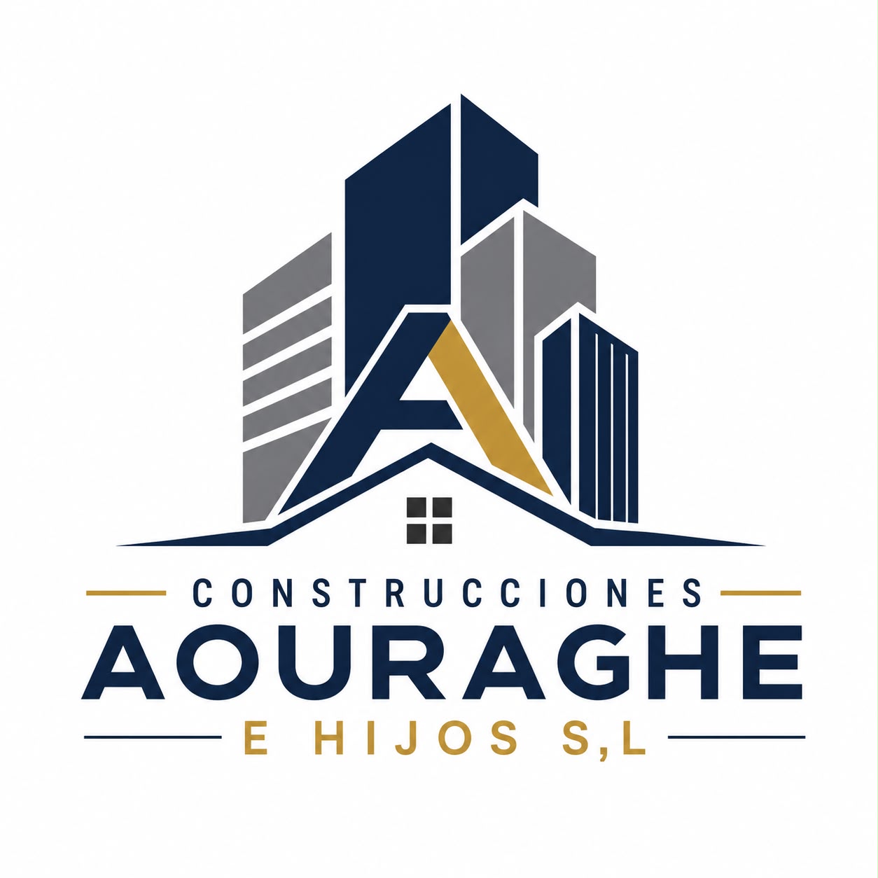 Logotipo de Construcciones Aouraghe